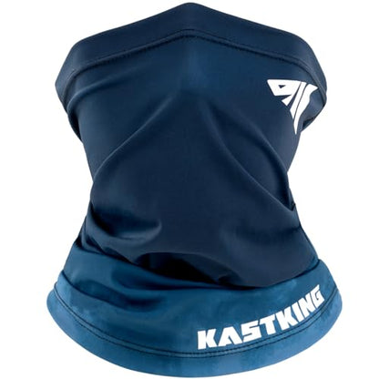KastKing Ultimate Angler Neck Gaiter, UPF 50 Sun Mask, Sun Gaiters for Men & Women, Hydrocool Technology, Fishing, Hiking - color: C: Titan (Size: 19"x9.5")