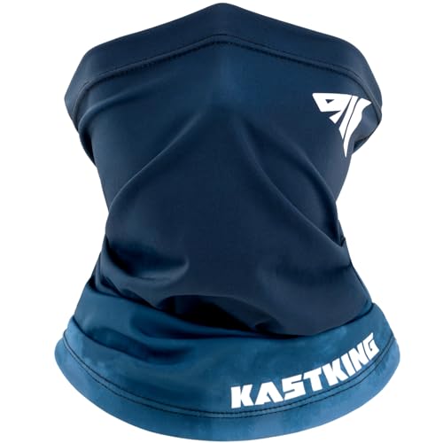 KastKing Ultimate Angler Neck Gaiter, UPF 50 Sun Mask, Sun Gaiters for Men & Women, Hydrocool Technology, Fishing, Hiking - color: C: Titan (Size: 19"x9.5")