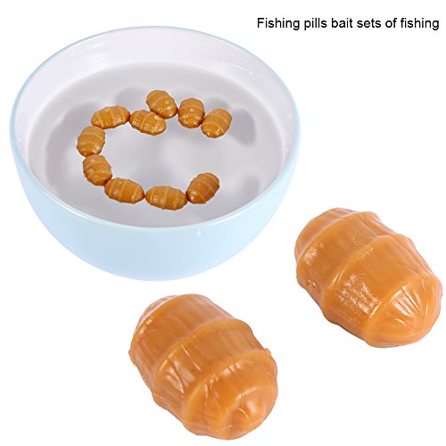 VGEBY Fishing Baits Soft Carp Fishing Floating Artificial Nut Baits Terminal Tackle Pellets (#1-10pcs) Bait Supplies