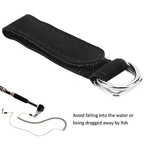 Fishing Tools Rod Tie Strap Fastener Hook Tie Belt Fishing Pole Holder Wrap Band Fishing Rod Strapping Wrap Band