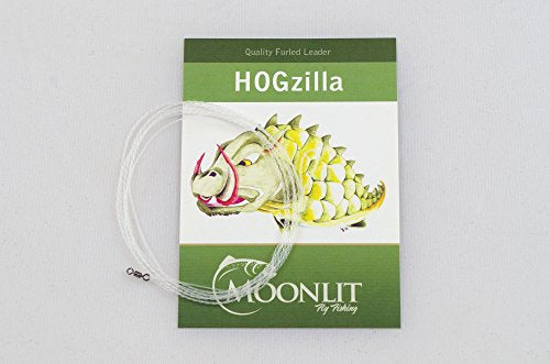 HOGzilla Streamer Fly Fishing Leader - Sinking Furled Leader - size: 7-8wt