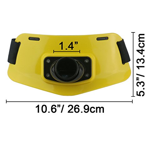 Ogrmar Fishing Belly top/Adjustable Fishing Rod Fighting Belt/Tackle Boat Fishing Rod Holder/Adjustable Support Waist Rod Holder Belt - color: Yellow