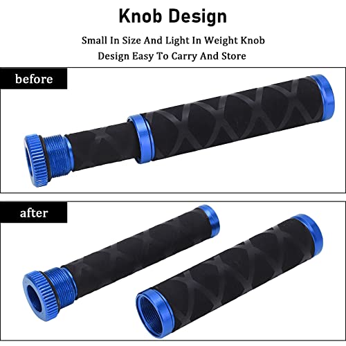 OUKENS Fishing Line Dragger, Fishing Knot Puller Tool Assist Fishing Line Knotting Device Tension Line Dragger for Fishing - color: Blue
