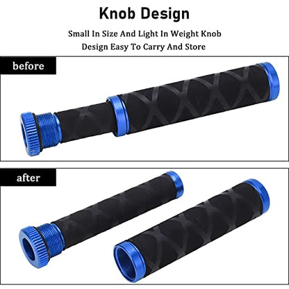 OUKENS Fishing Line Dragger, Fishing Knot Puller Tool Assist Fishing Line Knotting Device Tension Line Dragger for Fishing - color: Blue