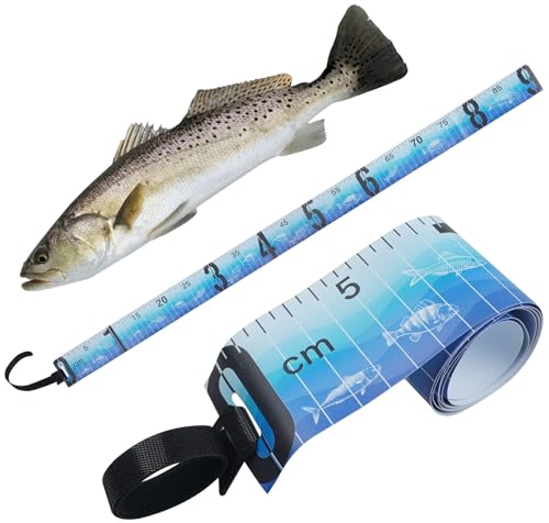 Pack of 1 Foldable Fishing Tape Measure Waterproof Fishing Length Ruler Measurement Tool