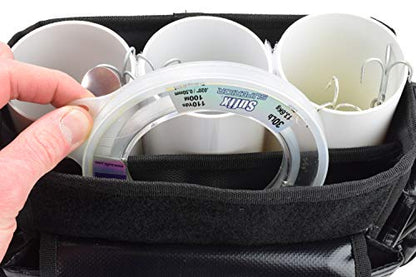 3 Tube Surf Fishing Tackle Bag #8000