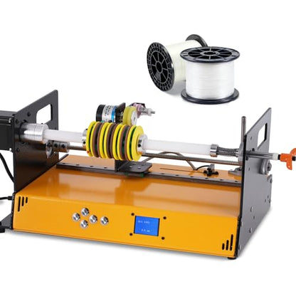 Automatic Winding Machine 900RPM Meter Winder Machine with Auto-Wire Alignment, Compatible with 18-46AWG Wire, Ideal for Fishing Lines, Silk Threads