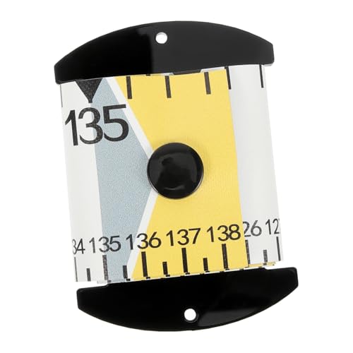 Foldable Fish Measuring Ruler 1.4m Plastic Crappie Measuring Device Reusable Fishing Gear for Outdoor Use