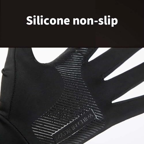 INOGIH Half-Finger Driving Gloves for Men Women,Summer Lightweight Non-Slip Sun-Gloves for Cycling Fishing Sailing Rowing - color: Black