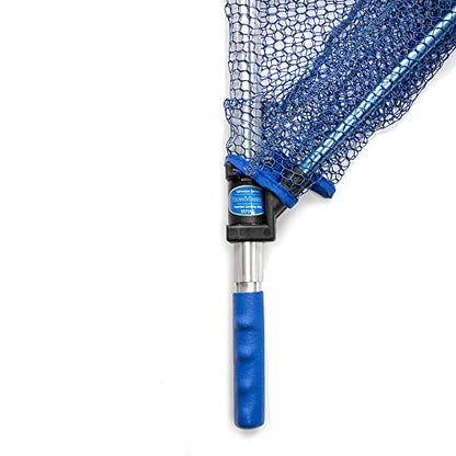 SS72NG Saltwater Series Precision Landing Net, Silver/Blue