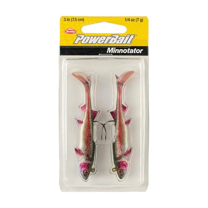 Berkley PowerBait Minnotator Fishing Soft Bait - color: HD Perch, size: 3 in - 1/4 oz