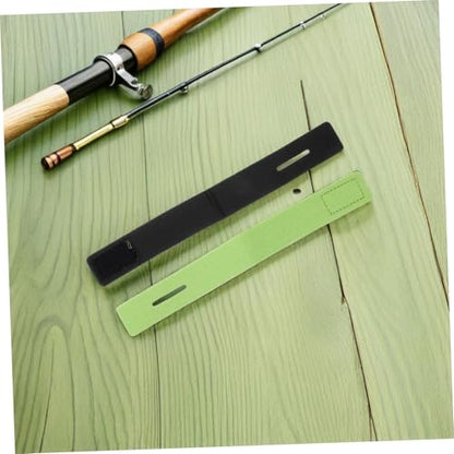 POPETPOP 10pcs Fishing Rod Keeper Straps Elastic Anti-Slip Boat Rod Tie Down Bands 30x250mm Outdoor Fishing Pole Secure Holders for Casting