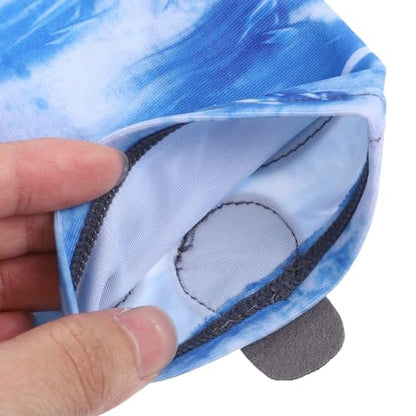 UKCOCO Fishing Gloves Sun Protection Upf50+ Non-Slip Wear-Resistant Outdoor Fingerless Gloves for Men and Women Breathable for Fishing and Kayaking