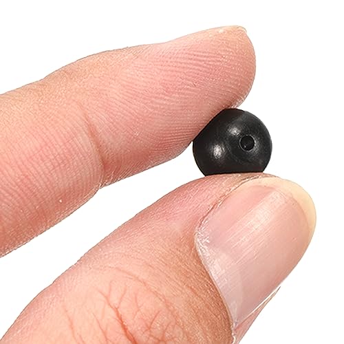 M METERXITY Glow Fishing Beads - Plastic Luminous Round Bait Egg Lure Rig Apply to Outdoor Tackle Tool - size: 10mm
