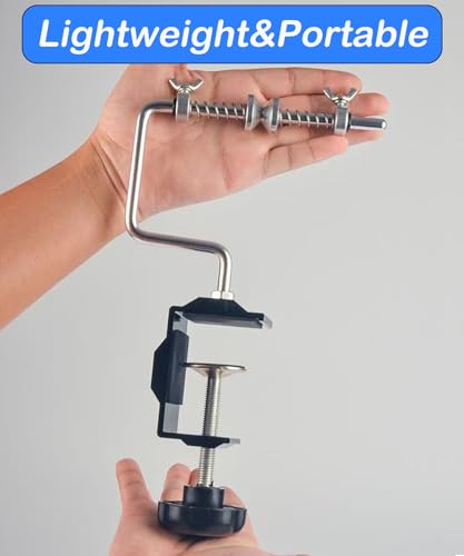 LINOCA Fishing Line Spooler Winder with Clamp Adjustable Stable Line Reel Spooler Machine Portable Spooling Station System Fishing Accessories Line Remover Tool