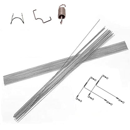 Stainless Steel Spring Wire - Straight Hard Wire 0.8, 1.0, 1.2, 1.6mm - 400mm/25pcs - size: 0.8mm