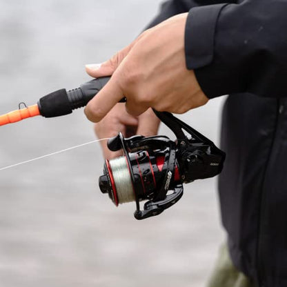 KastKing Royale Legend Fishing Reel - 5.2:1/6.2:1 Gear Ratio Spinning Reel, Up to 22 Lbs of Carbon Drag, 5+1/7+1 Stainless Steel Ball Bearings, Graphite Frame, Asymmetric Spinning Reel Rotor Design - color: Black- 5.2:1- Royale Legend II, size: 2000