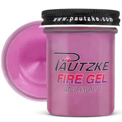 Pautzke Fire Gel Bait Scent Fishing Attractant, Long-Lasting Fish Scent Gel, Freshwater Saltwater Compatible, Strong Scent Trail, Easy Apply Lure Enhancer - color: Anchovy