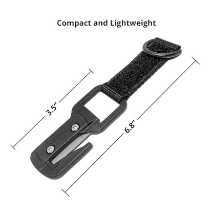 Line Cutter - Diving Wire Cutting Tool for Fish Net and Rope | Stainless Steel Scuba Dive Knife, Fishing Knife, Sailing Knife, Saltwater Knife