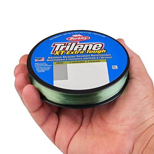 Berkley Trilene XT Monofilament Fishing Line - color: Low-Vis Green, size: 330 yd, style: 6 Pounds