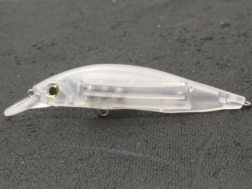 10 Blank Unpainted Minnow Crankbait Topwater Lipless Jerkbait Fishing Lures V5 - color: UPM296P10