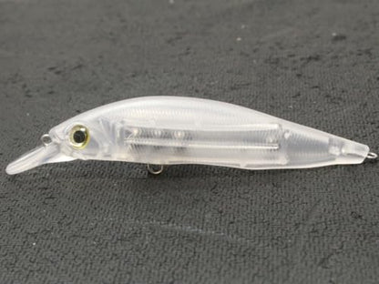10 Blank Unpainted Minnow Crankbait Topwater Lipless Jerkbait Fishing Lures V5 - color: UPM296P10