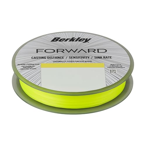Berkley Forward Braid Fishing Line - color: Flame Green, size: 8 lb - 150 yd