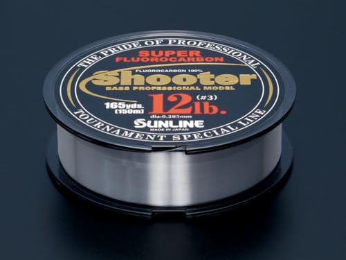 SUNLINE Fluorocarbon Line Shooter Natural Clear - size: 150M, style: Size 4 16 Lb