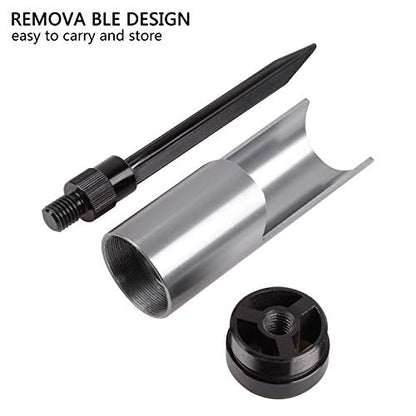 Fishing Rod Pole Holder Ground Support-1PCS/2PCS Protable Aluminium Alloy Rod Holder for Bank Fishing Spinning Casting Fishing Rod Racks - color: 2PCS