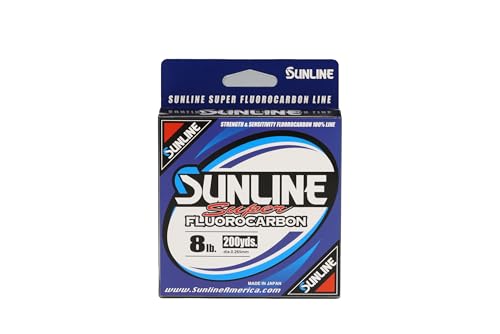 Sunline Super Fluorocarbon Fishing Line - size: 8-Pounds/200-Yards
