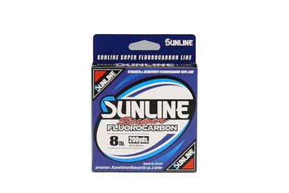 Sunline Super Fluorocarbon Fishing Line - size: 8-Pounds/200-Yards