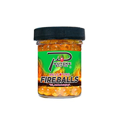 Pautzke Bait Pautzke Fire Balls - color: Gold/Garlic
