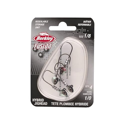 Berkley Fusion19 Hybrid Fishing Jigheads - color: Fish Head, size: 1/0 Hook Size - 1/8 oz