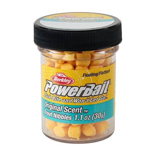 Berkley PowerBait Trout Nibbles Fishing Dough Bait - color: Yellow
