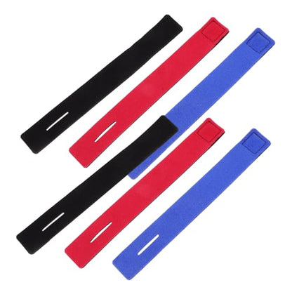balacoo 12pcs Fishing Pole Holder Fixed Band Belt Straps Rod Carrier for Casting Fly Fishing