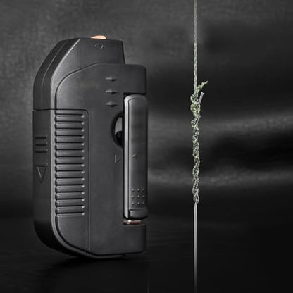 Electric Lure GT Knotter - Professional Fishing Tool, Quick Fishing Knot Tying Tool, Automatic Knotting Machine Tying Device Fishing Hook Tier Knots Lure Tool for Fishing Lovers - color: Black