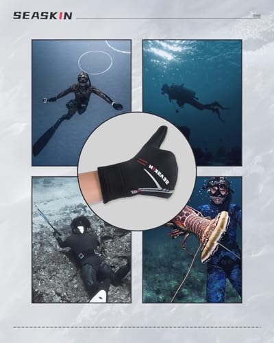 Seaskin 5mm Neoprene Diving Gloves - size: Small