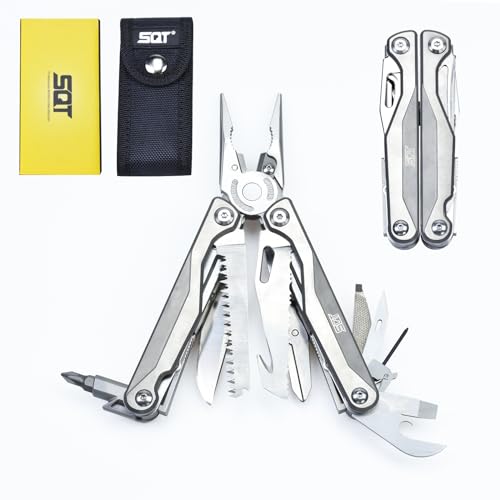 SQT2048-A 19-in-1 Multitool, Gifts for Men, Foldable & Self-Locking, Professional Multitool for DIY, Outdoor Camping, and Home Repairs... - style: SQT2048-A