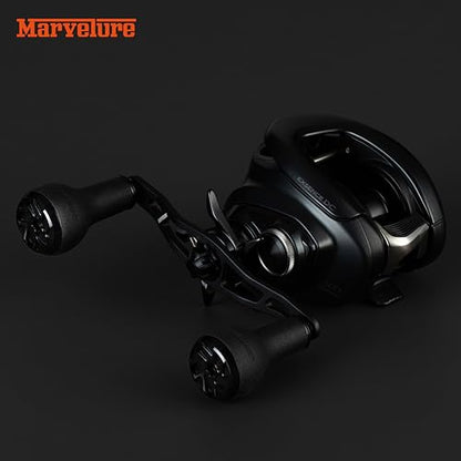 Non-Slip Power Handle 3.94'' (100 mm) Compatible for Shimano SLX Tranx, Daiwa Tatula Zillion, Abu Garcia Revo, 13 Fishing Baitcasting Reels - color: Black TPE, size: 7x4 mm