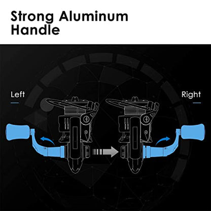 [ 2024 Portable] Travel Fishing Spinning Reel, Smooth 10+1 Stainless BB Fishing Reels for Freshwater, Ultralight Graphite Frame with Carbon Fiber 20LBs Drag Max, 6.2:1 Gear Ratio Reel for Catfish Bass