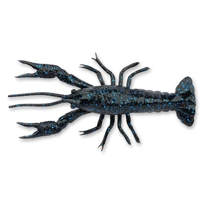 Savage Gear 4D Craw Fishing Soft Bait - color: Black/Blue, size: 4"