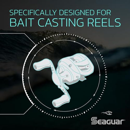 Seaguar Red Label Fishing Line for Power Baits & Heavy-Duty Applications, Freshwater, 100% Fluorocarbon, Clear, Multiple Sizes - size: 6lbs/1000yds