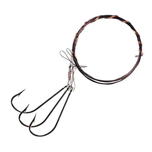 Rite Angler Ballyhoo Rig 3pk for Offshore, Trolling for Big Gamefish, Saltwater Tuna, Billfish, Dolphin, Wahoo Fishing - size: 8/0