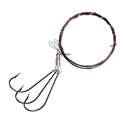 Rite Angler Ballyhoo Rig 3pk for Offshore, Trolling for Big Gamefish, Saltwater Tuna, Billfish, Dolphin, Wahoo Fishing - size: 8/0