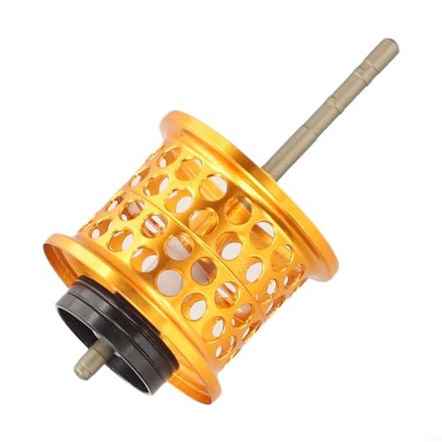 FABULETTA Spool for Casting Reel, Lightweight Aluminum Bobbin, Compatible with Tatula SV TW/SV-100, 4 Colors, Fishing Reel Parts Repair(golden) - color: golden