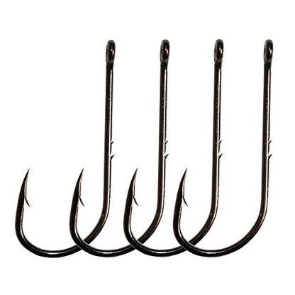 50-100pcs/ Pack Bait Holder Hooks 2 Barbs Fishing Hooks - size: 2#-100pcs