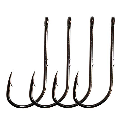 50-100pcs/ Pack Bait Holder Hooks 2 Barbs Fishing Hooks - size: 3#-100pcs