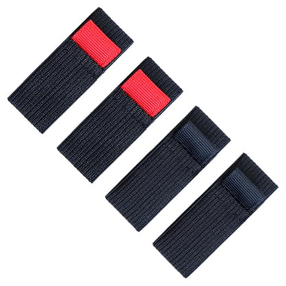 Fishing Spool Belt Fishing Bag for Protection 4X | Wear-resistant Reel Protection Belt Band, Tackle Ties, Outdoor Equipment for Anglers - size: Medium