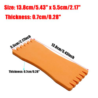 10pcs Fishing Leader Line Hook Holder,Fishing Line Foam Board Spool,Fishing Winding Board for Rigging