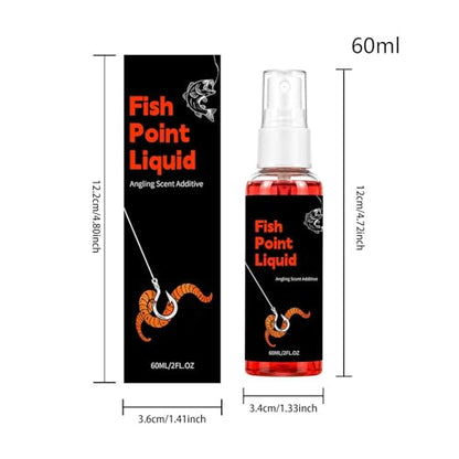 Fishing Attractants | Long-Lasting Additive Mist,60ml Fish Scent Attractants Spray,for Cod Carp Bass Walleye Tilapia Outdoor Saltwater Lake River Beach Pond